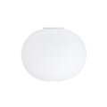 FLOS Glo-Ball C/W ceiling light, white, glass, Ø 19 cm, G9