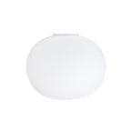 FLOS Glo-Ball C/W ceiling light, white, glass, Ø 19 cm, G9