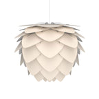 UMAGE Aluvia Medium pendant light, cream, Ø 23.3 in