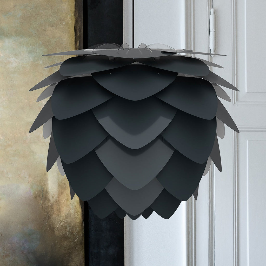 UMAGE Aluvia Medium pendant light, anthracite, Ø 23.3 in