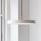 UMAGE Asteria LED pendant light, cream, Ø 16.9 in