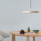 UMAGE Asteria LED pendant light, cream, Ø 16.9 in