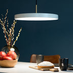 UMAGE Asteria LED pendant light, cream, Ø 16.9 in