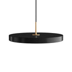 UMAGE Asteria LED pendant light, black, Ø 16.9 in