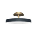 UMAGE Asteria UP Medium LED ceiling lamp, anthracite, Ø 16.9 in