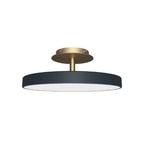 UMAGE Asteria UP Medium LED ceiling lamp, anthracite, Ø 16.9 in