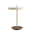 UMAGE Asteria LED table lamp, cream, height 16.3 in, dimmer