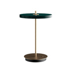 UMAGE Asteria Move Portable Rechargeable Table Lamp, forest green, 12 in