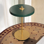 UMAGE Asteria Move Portable Rechargeable Table Lamp, forest green, 12 in