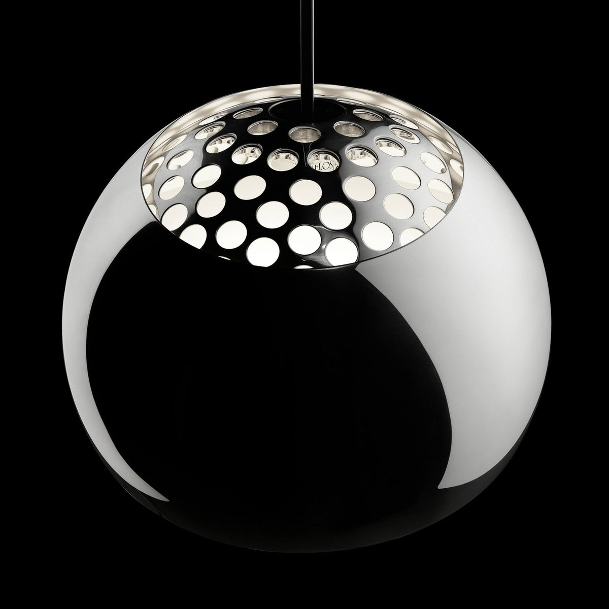 FLOS Arco LED floor lamp, marble base, stainless steel, aluminium, 2,700K