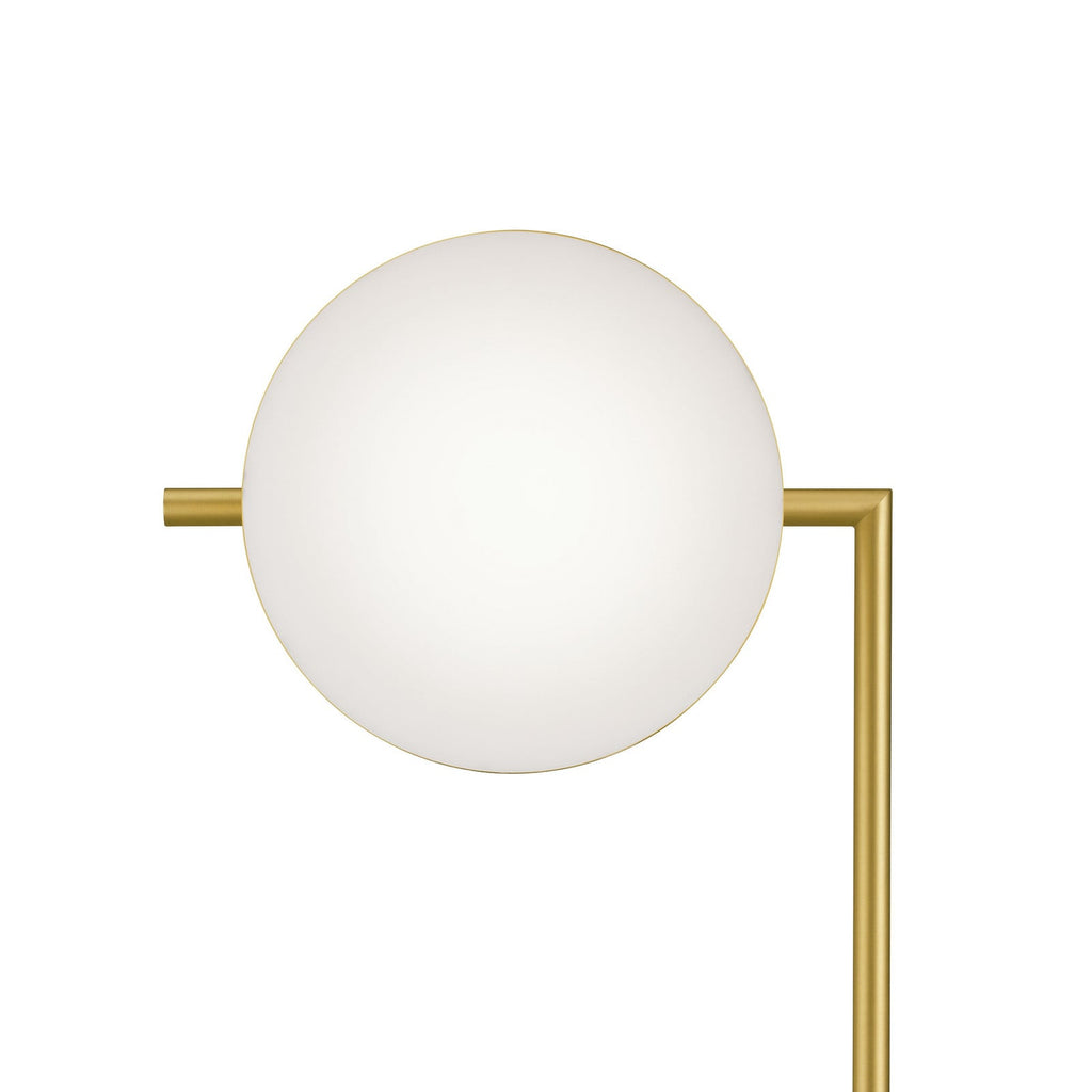 FLOS Captain Flint LED floor lamp, brass, steel, 2,700 K