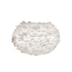 UMAGE Eos Medium Hanging Light, white, Ø 17.7 in, feathers