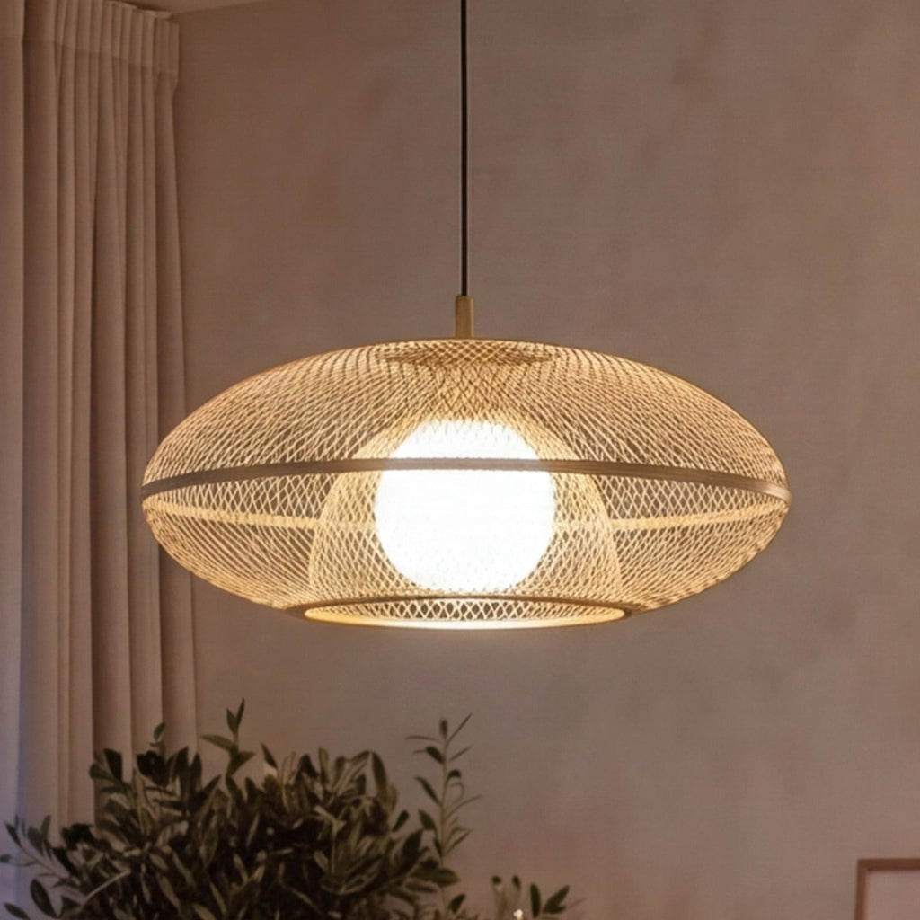 UMAGE Faraday Medium hanging light, Ø 18 in, brass-coloured