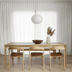 FLOS Glo-Ball S2 pendant light, white, glass, E26, Ø 45 cm