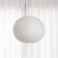 Glo-Ball S2 White Glass Pendant Light
