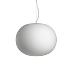FLOS Glo-Ball S2 pendant light, white, glass, E26, Ø 45 cm