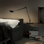 FLOS Kelvin LED table lamp, black, aluminium, 3000 K