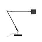 FLOS Kelvin LED table lamp, black, aluminium, 3000 K