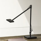 FLOS Kelvin LED table lamp, black, aluminium, 3000 K