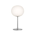 FLOS Glo-Ball T1 table lamp, silver/white, E26, height 60 cm