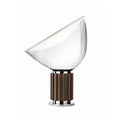 FLOS Taccia LED table lamp, bronze, aluminium, glass, 2700 K