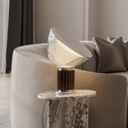 Taccia Bronze Glass LED Table Lamp