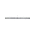 FLOS Luce Cilindrica LED pendant light, glass, 2,700 K