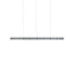 FLOS Luce Cilindrica LED pendant light, glass, 2,700 K