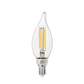Windstoß E12 LED bulb, 4W, 400 lm, 2,700 K, filament