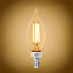 Windstoß E12 LED bulb, 4W, 400 lm, 2,700 K, filament