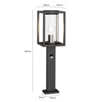 Ferda 23 3/4" Anthracite Sensor Path Light