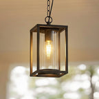 Ferda 6 1/2" Anthracite Outdoor Pendant Light