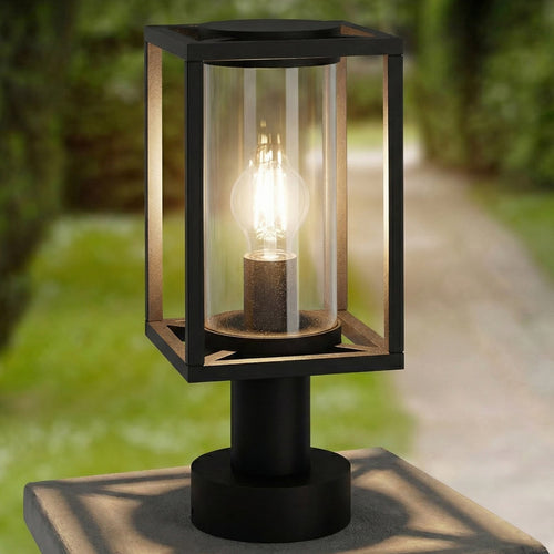 Ferda 14 1/2" Anthracite Base Lamp
