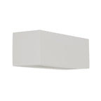 Tjada 8 1/2" White Plaster Wall Sconce