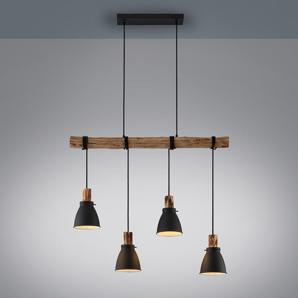 Trebale 35 3/4" Black Pendant Light